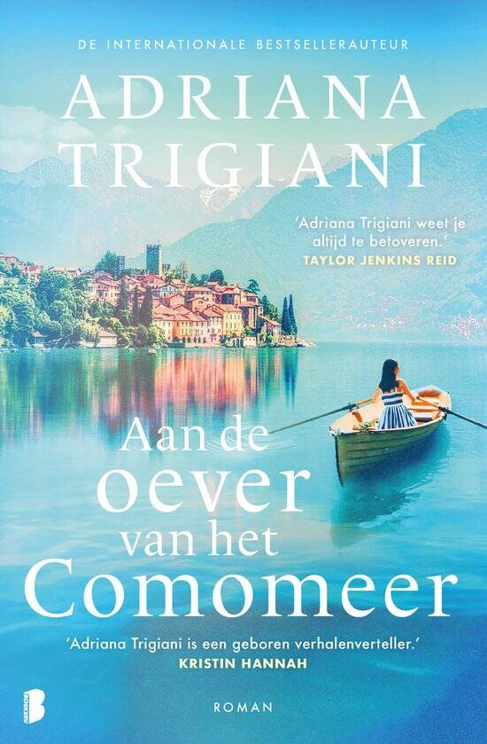 Kaft Aan de oever van het Comomeer van Ardiana Trigiani