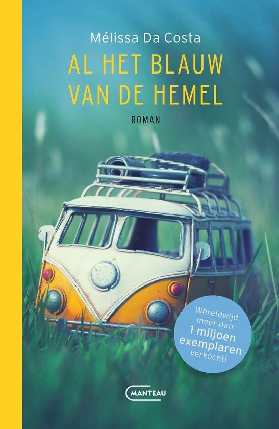 kaft Al het blauw van de hemel - Melissa da Costa