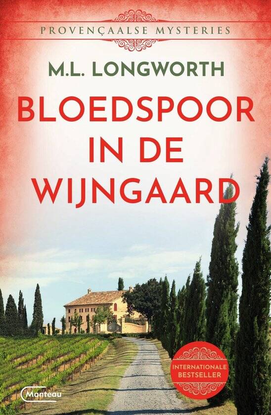 Kaft Bloedspoor in de wijngaard - M.L. Longworth