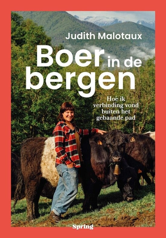 kaft Boer in de bergen - Judith Malotaux - Winter vol liefde