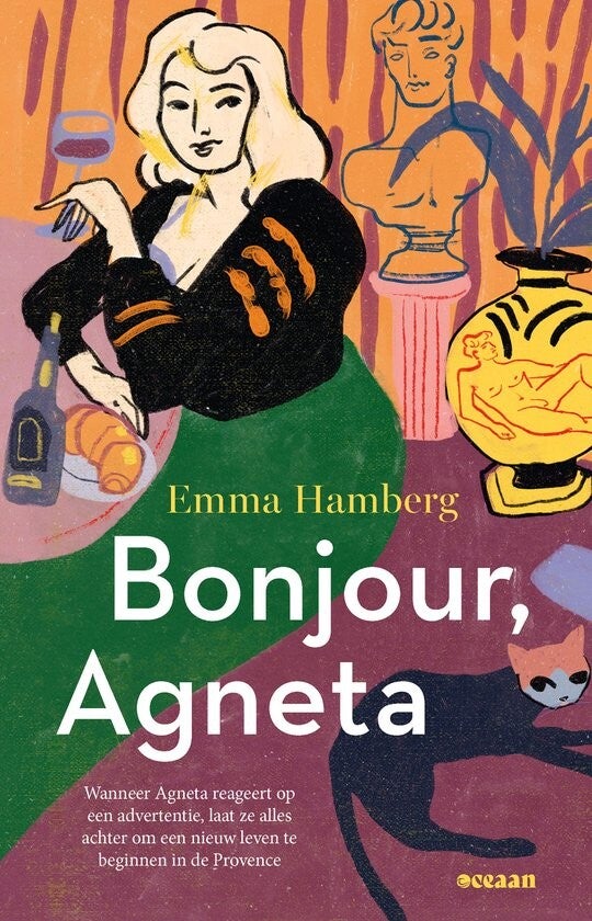 kaft Bonjour Agneta van Emma Hamberg