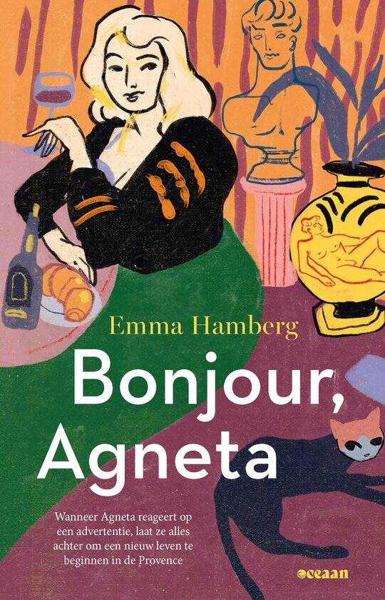 kaft Bonjour Agneta van Emma Hamberg