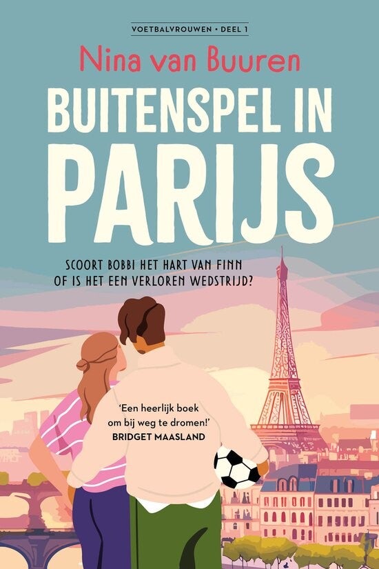 kaft Buitenspel in Parijs van Nina van Buuren