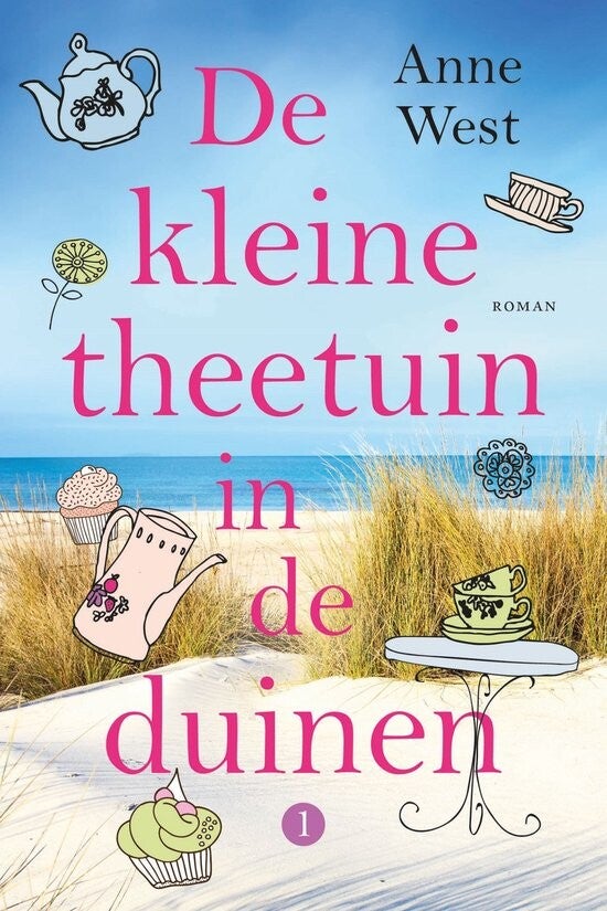 kaft De kleine theetuin in de duinen - Anne West