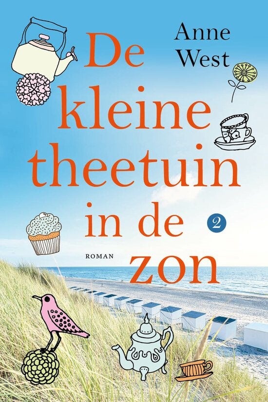 kaft De kleine theetuin in de zon - Anne West