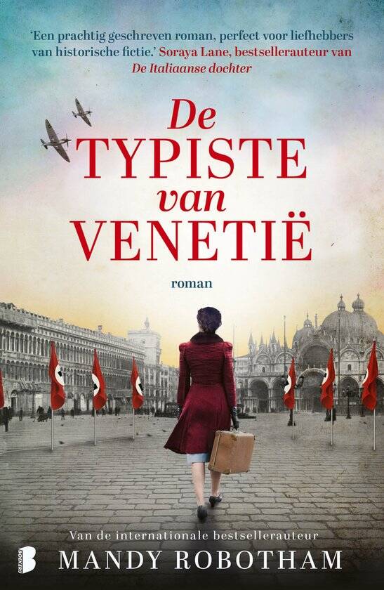 Kaft De typiste van Venetië - Mandy Robotham