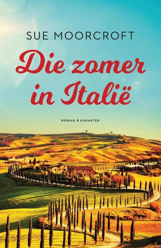 kaft Die zomer in Italië van Sue Moorcroft