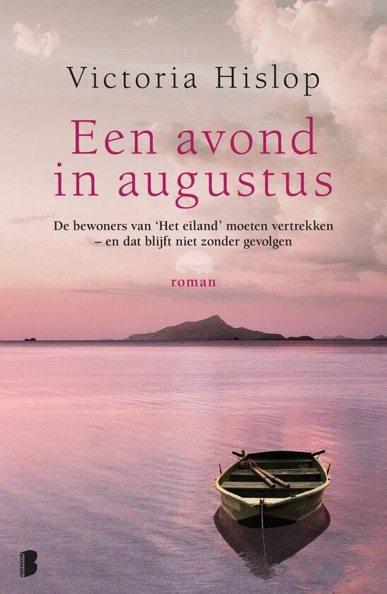 Kaft Een avond in augustus - Victoria Hislop