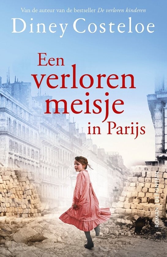 kaft een verloren meisje in Parijs - Diney Costeloe