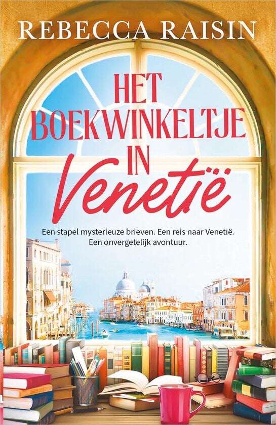Kaft Het boekwinkeltje in Venetië - Rebecca Raisin