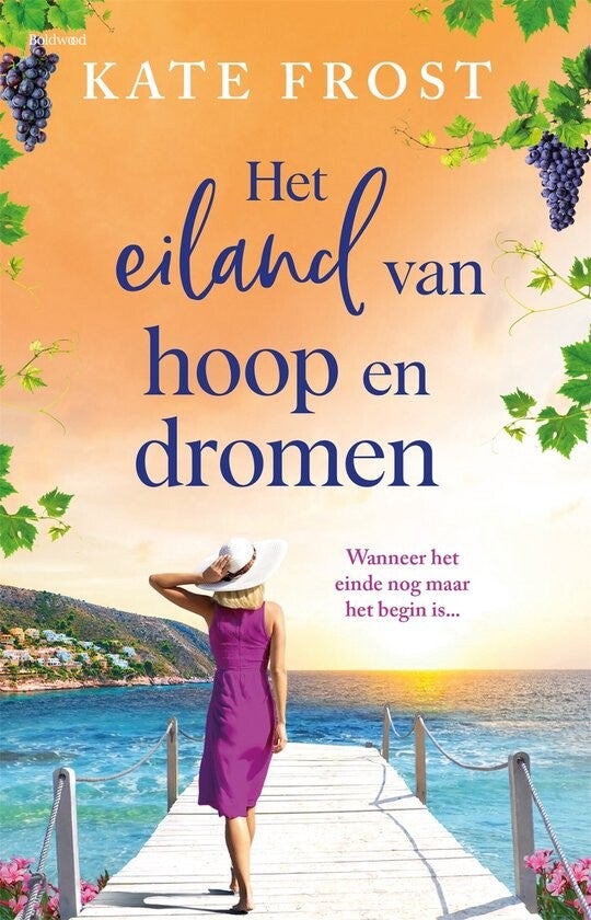 Kaft Het eiland van hoop en dromen van Kate Frost