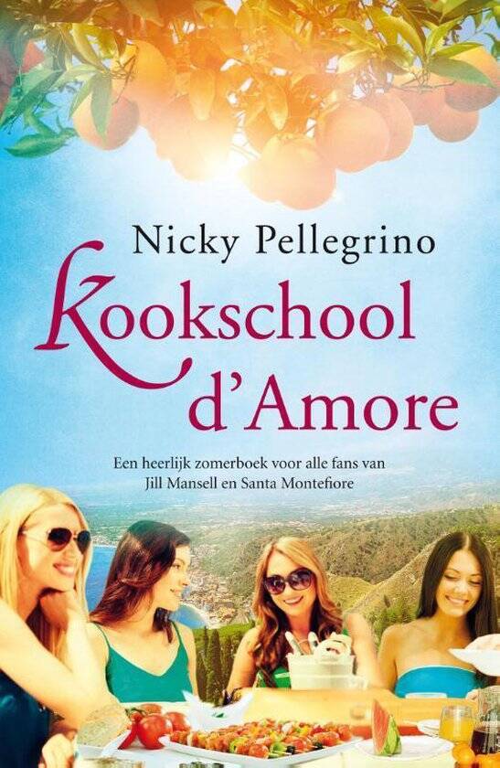 kaft Kookschool d'amore van Nicky Pellegrino