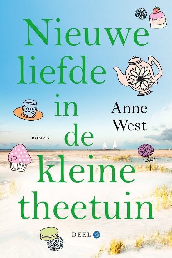 kaft De kleine theetuin brengt geluk -- Anne West