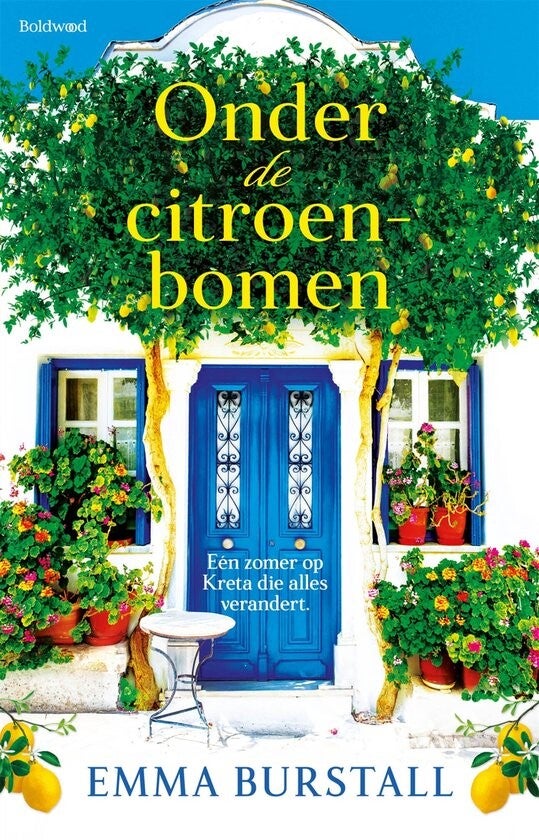 Kaft Onder de citroenbomen - Emma Burstall