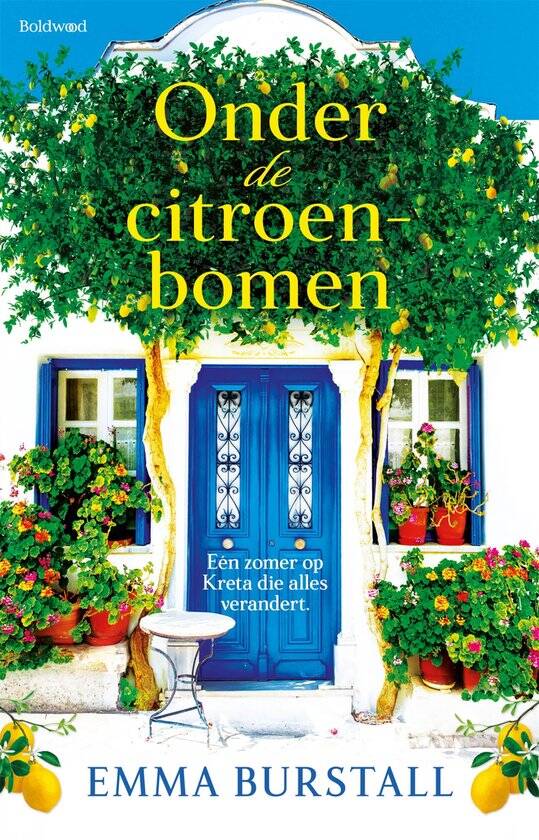 Kaft Onder de citroenbomen - Emma Burstall