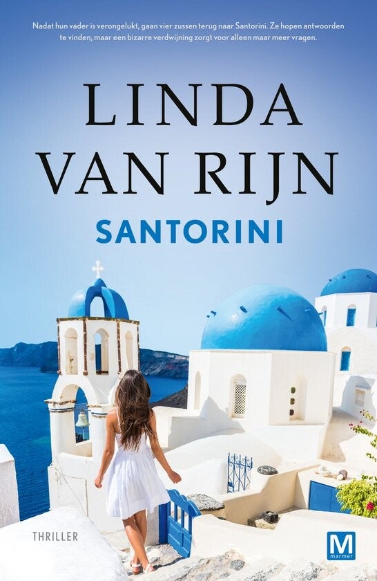 Kaft Santorini - Linda van Rijn