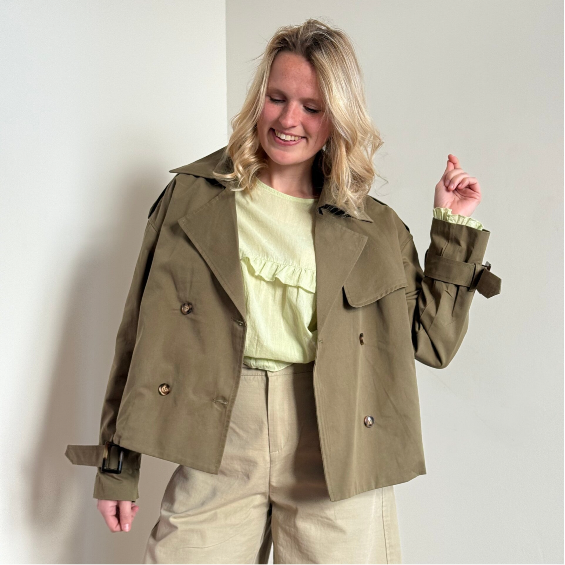 Carolien jacket khaki