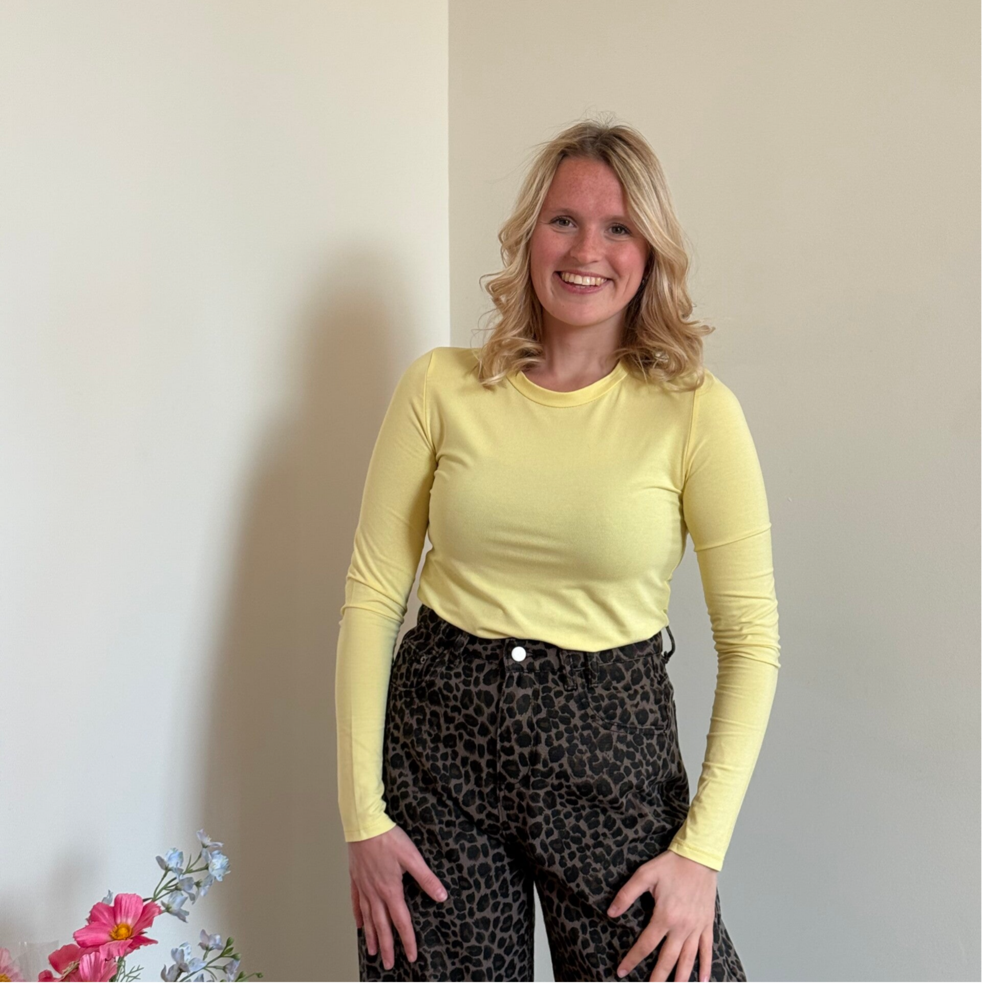 Stella longsleeve yellow