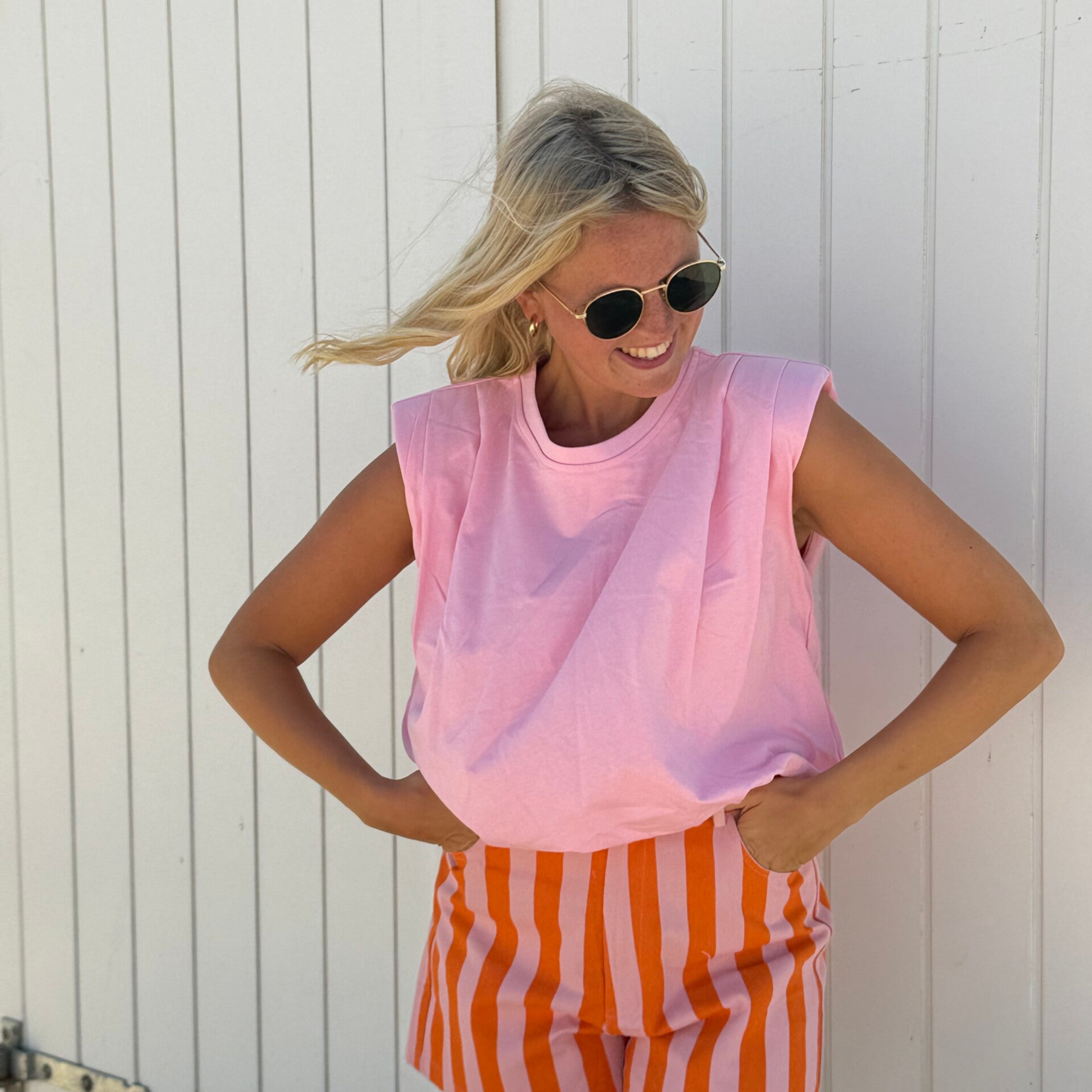 Leentje top pink