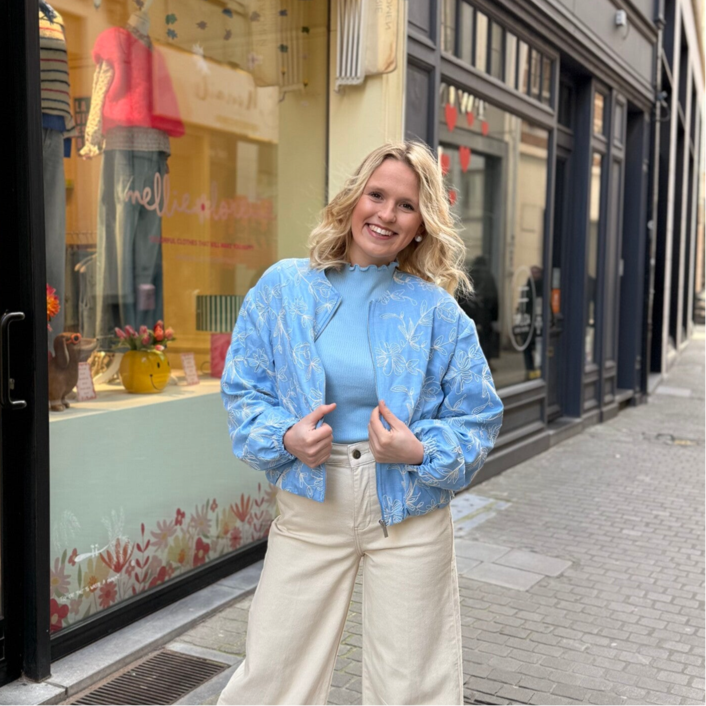 Cézanne bomberjack light blue