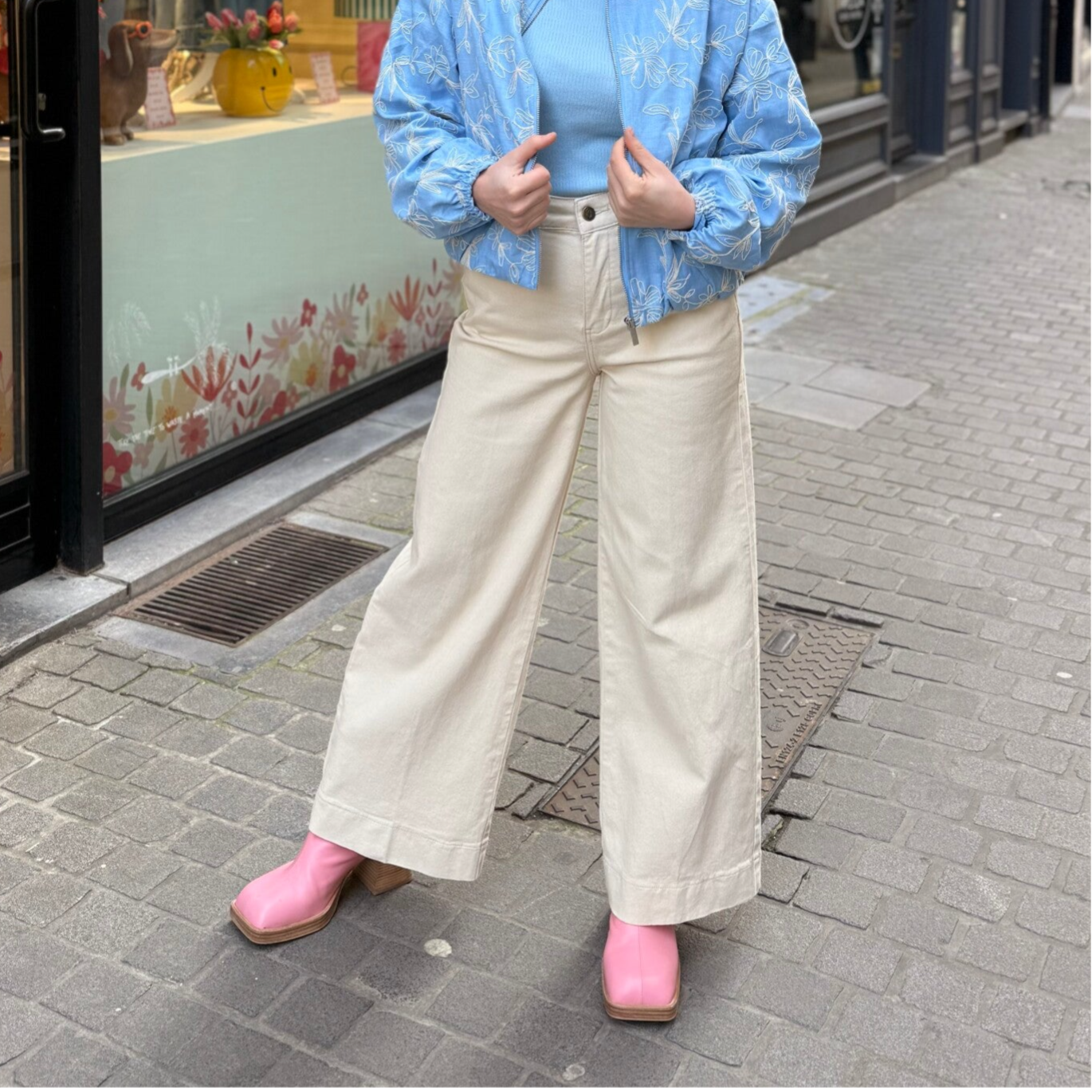 Basielle pants beige