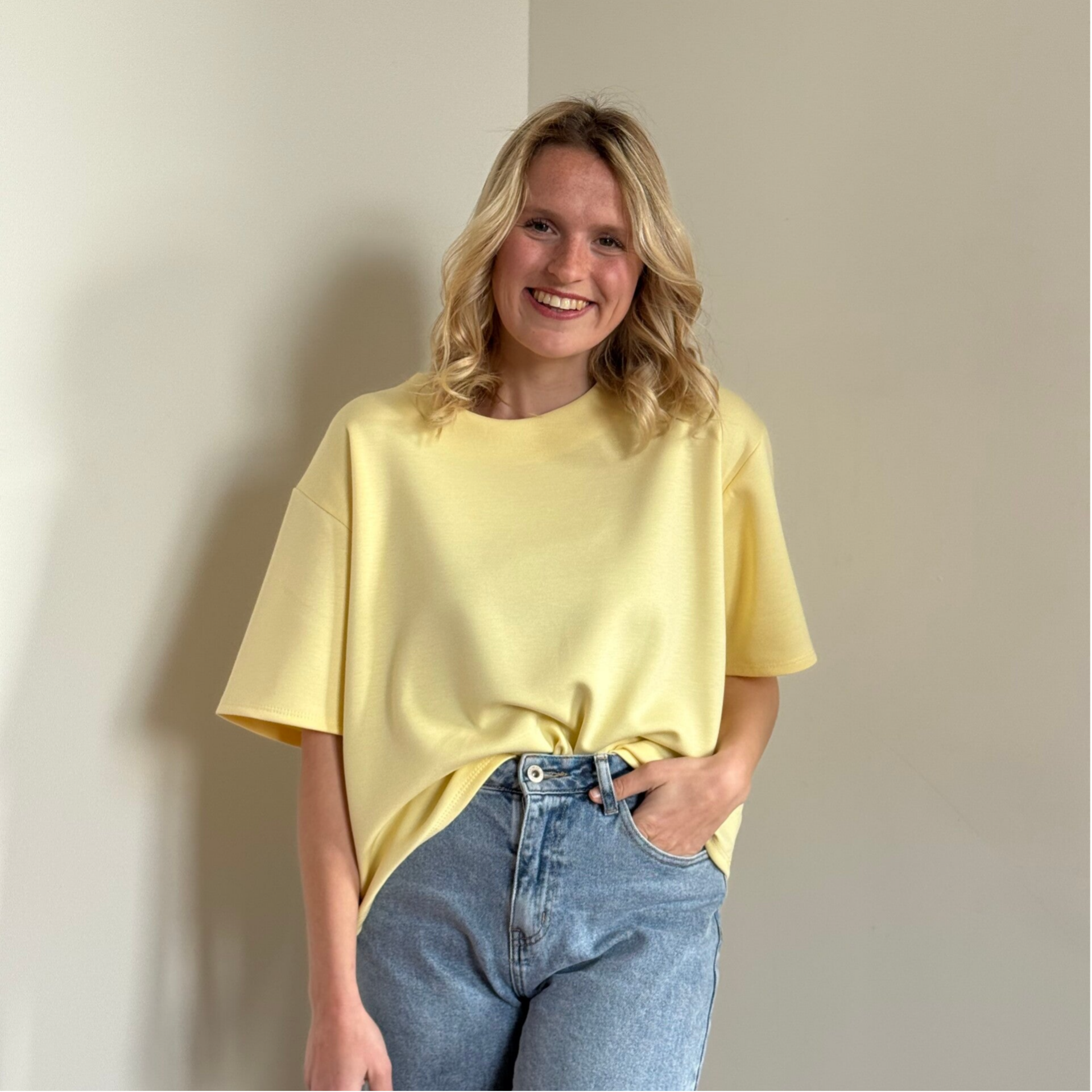Kathy t-shirt yellow
