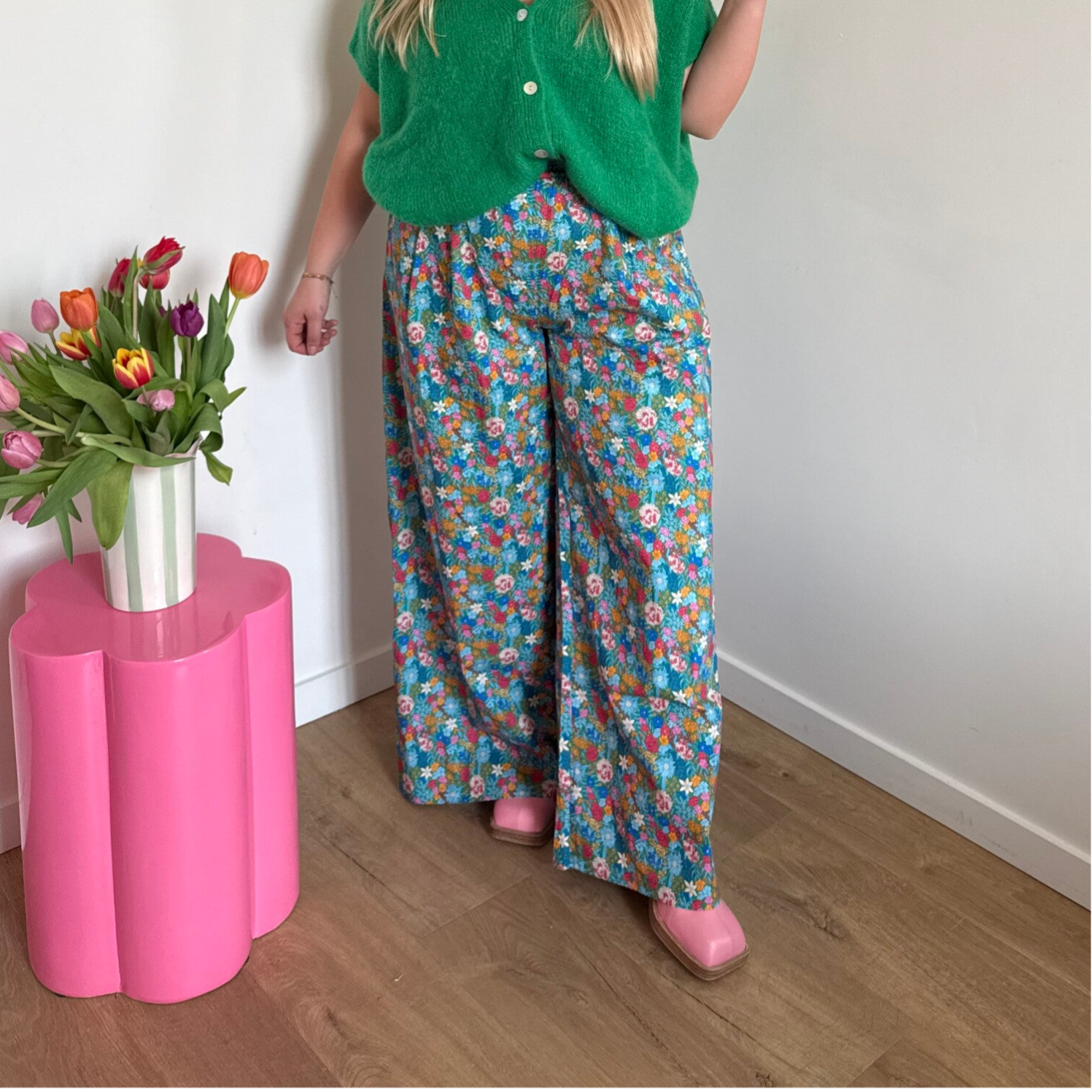Fenna colorful flowers pants