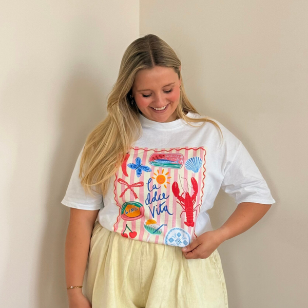 Mary “la dolce vita” t-shirt