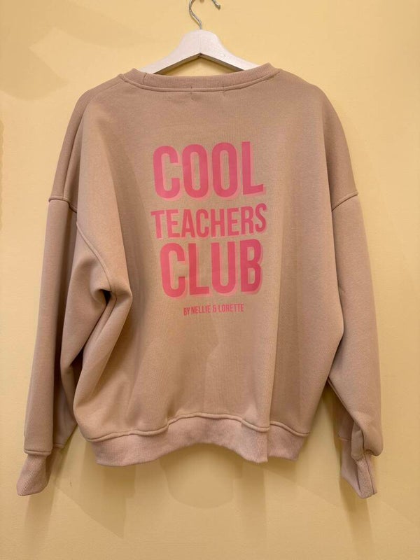 Cool teacher club sweater