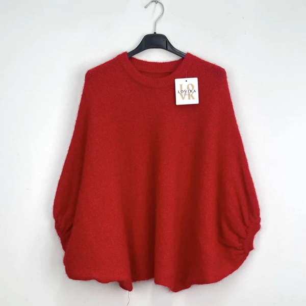 Alix sweater red