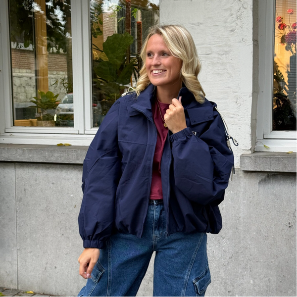 Rany rain coat navy blue