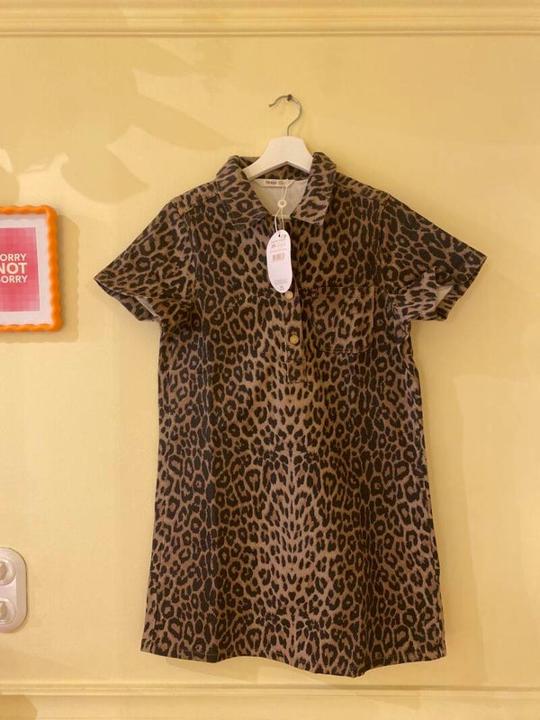 Lotte Leo jeansdress kort
