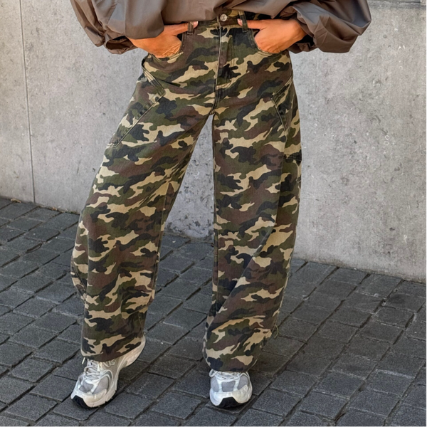 Kathy camouflage jeans