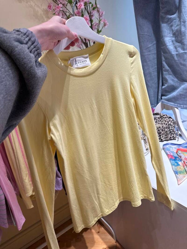 Stella longsleeve yellow