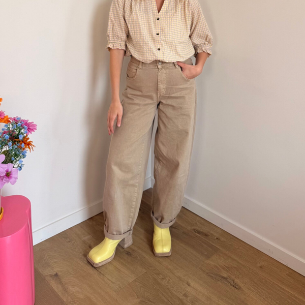 Bibi balloon pants brown