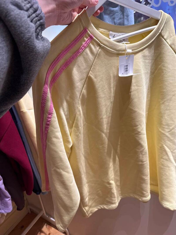 Maya longsleeve yellow - pink stripes