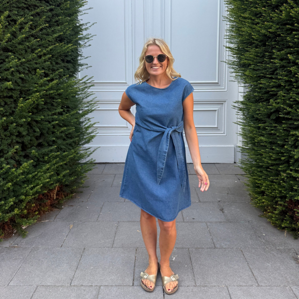 Dua dress jeans blue