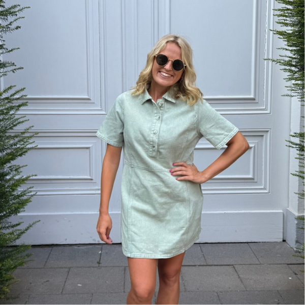 Abby dress green