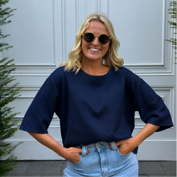 Aafje t-shirt navy