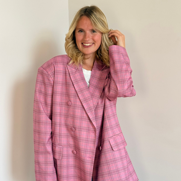 Nellie blazer oversized pink