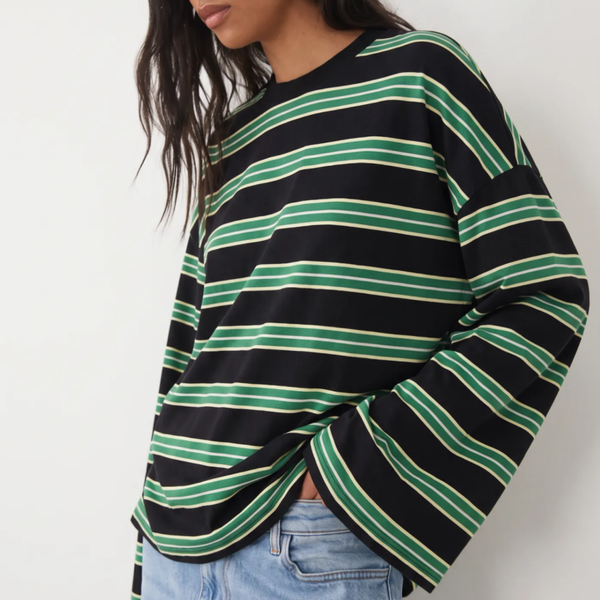 Ivy Longsleeve green - navy