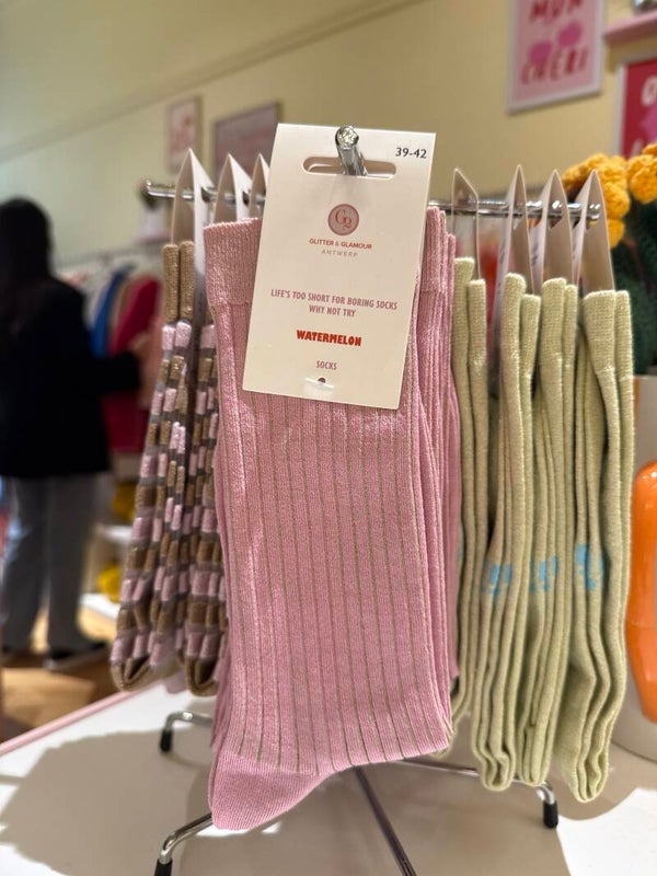 “Watermelon” socks