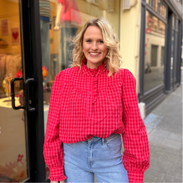 Babette blouse pink