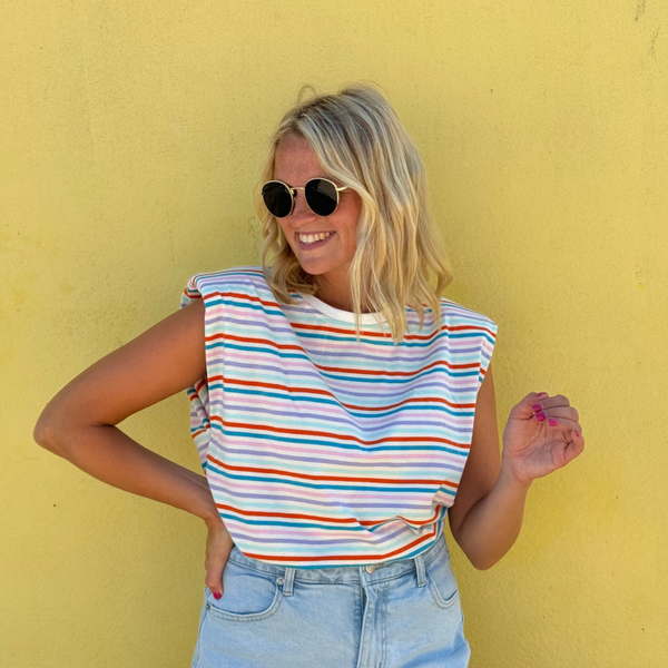 Noa top light colorful