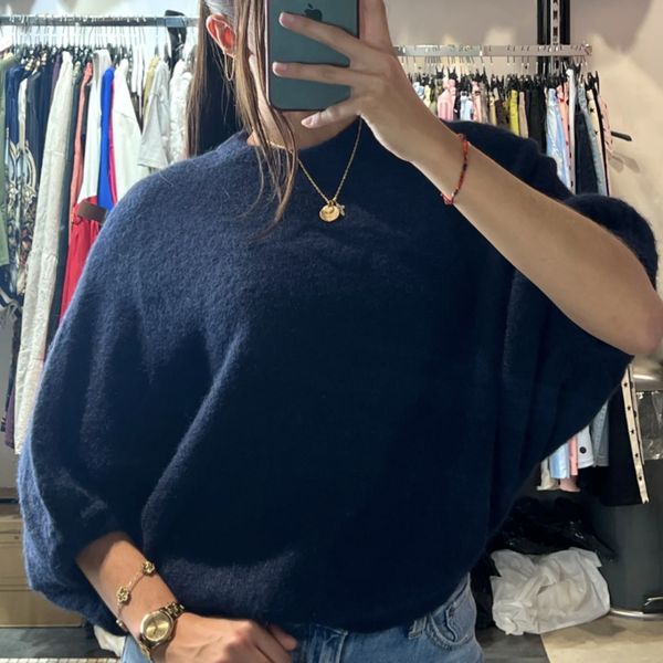 Alix sweater navy