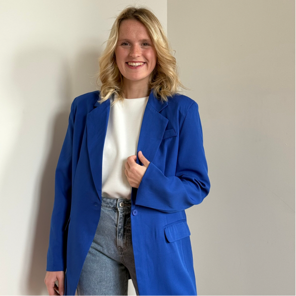 Jolie blazer kobalt blue