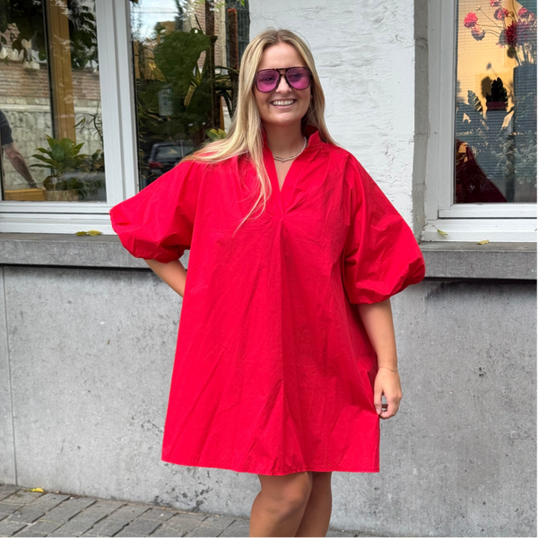 Britt dress red