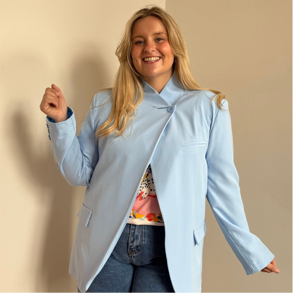 Ella blazer blue