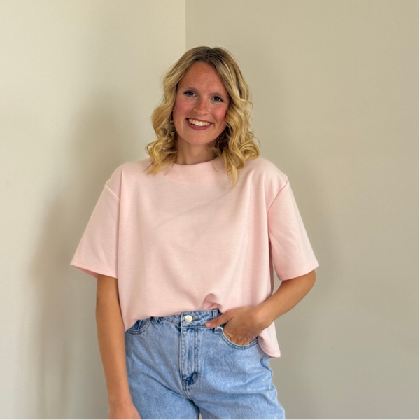 Kathy light pink t-shirt