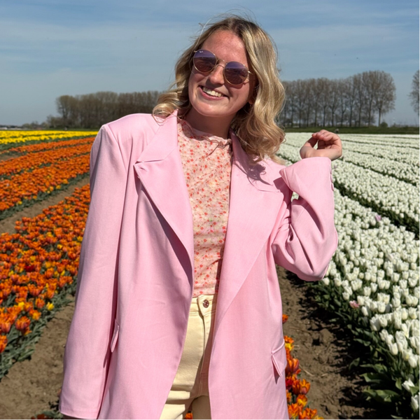 Ella blazer pink
